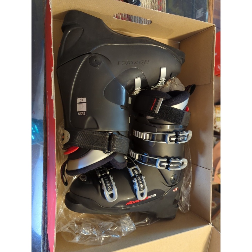 NOS‎ Nordica KSJ Men's Ski RACING Boots - Size 26.5 US 8.5 - Flex Index 50